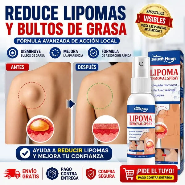 Spray Reductor de Lipomas y Bultos de Grasa X2